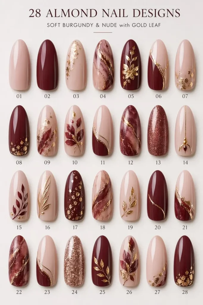 Beautiful almond shaped nails for everyday inspiration