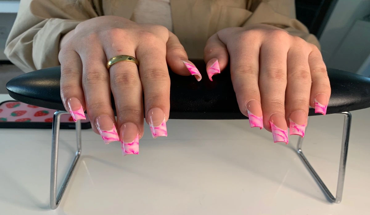 Gel-X Nail Extensions with a Sleek Shape and Glossy, Salon-Ready Finish Gel-X Nail Extensions with a Sleek Shape and Glossy, Salon-Ready Finish