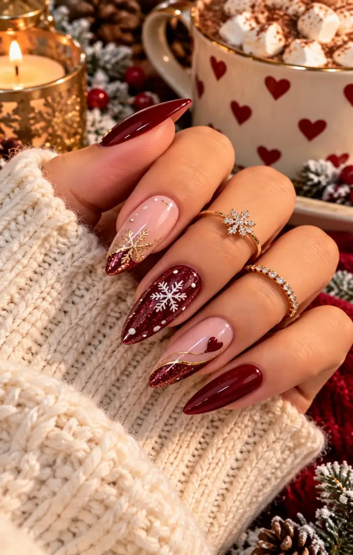 Christmas Nails Ideas Festive Designs Christmas Nails Ideas Festive Designs